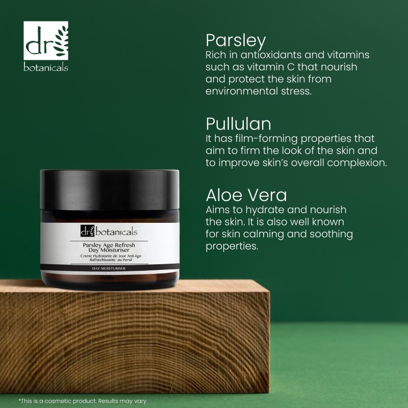Parsley Age Refresh Day Moisturiser 50ml - Moisturiser - Faithful Nutrition