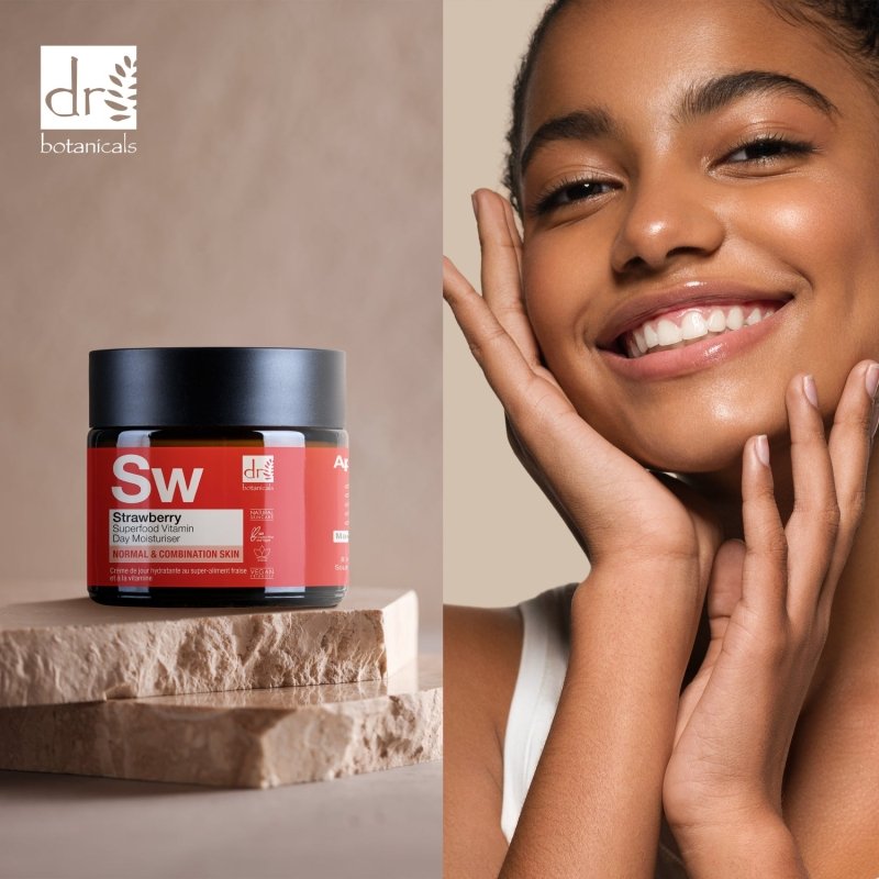 Strawberry Superfood Vitamin C Day Moisturiser 60ml - Moisturiser - Faithful Nutrition