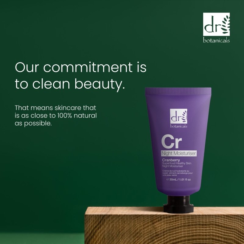 Cranberry Superfood Healthy Skin Night Moisturiser 30ml - Moisturiser - Faithful Nutrition