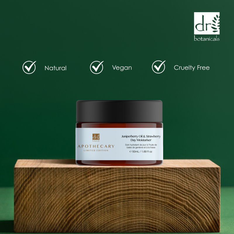 Juniperberry Oil & Strawberry Day Moisturiser 50ml - Moisturiser - Faithful Nutrition