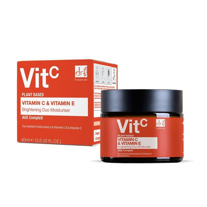 Vitamin C 1% & Vitamin E Brightening Duo Moisturiser 60ml - Moisturiser - Faithful Nutrition
