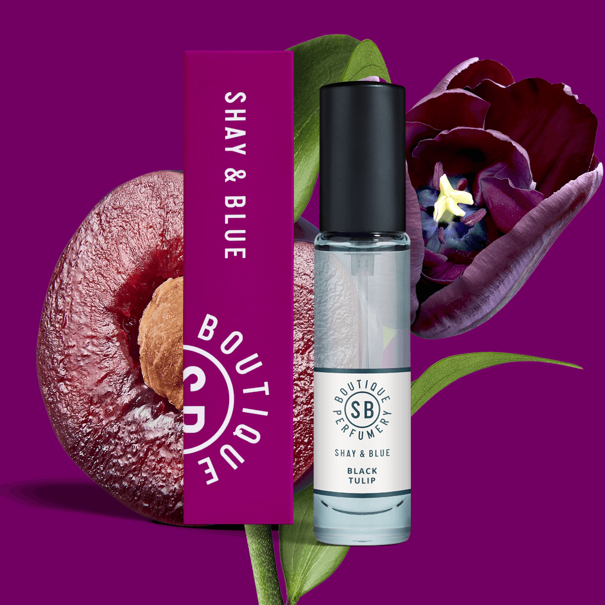 Black Tulip Fragrance 10ml - Natural Spray Fragrance - Faithful Nutrition