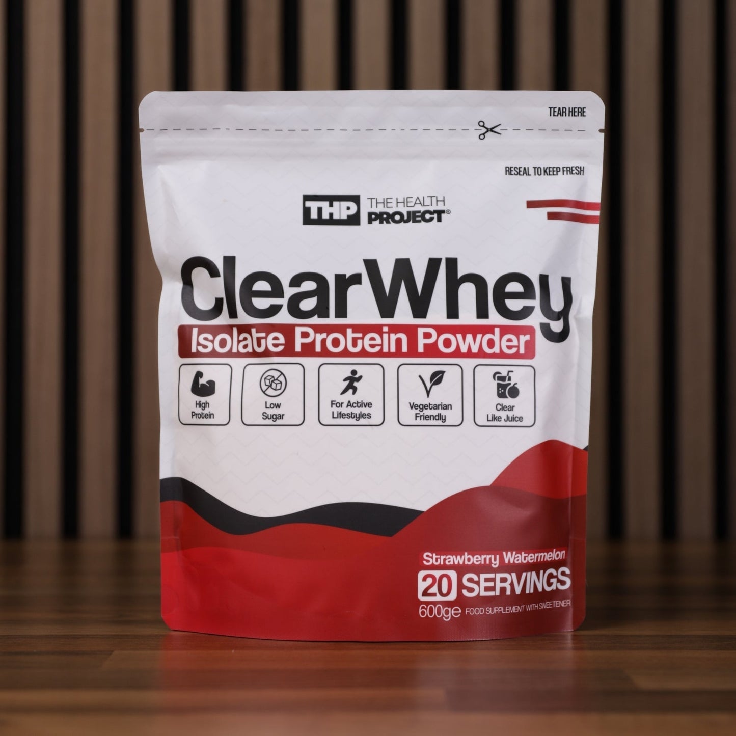 The Health Project Clear Whey Isolate 600g - Protein - Faithful Nutrition