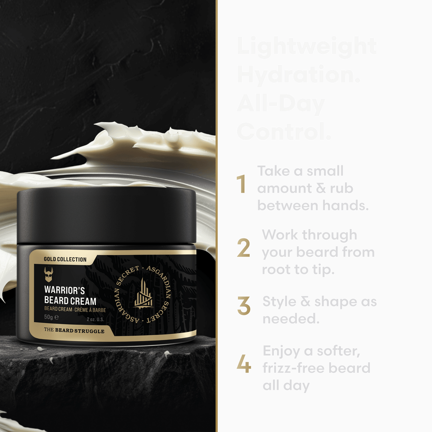 Beard Cream: Defeat Dryness and Itch - Skin Care - Faithful Nutrition