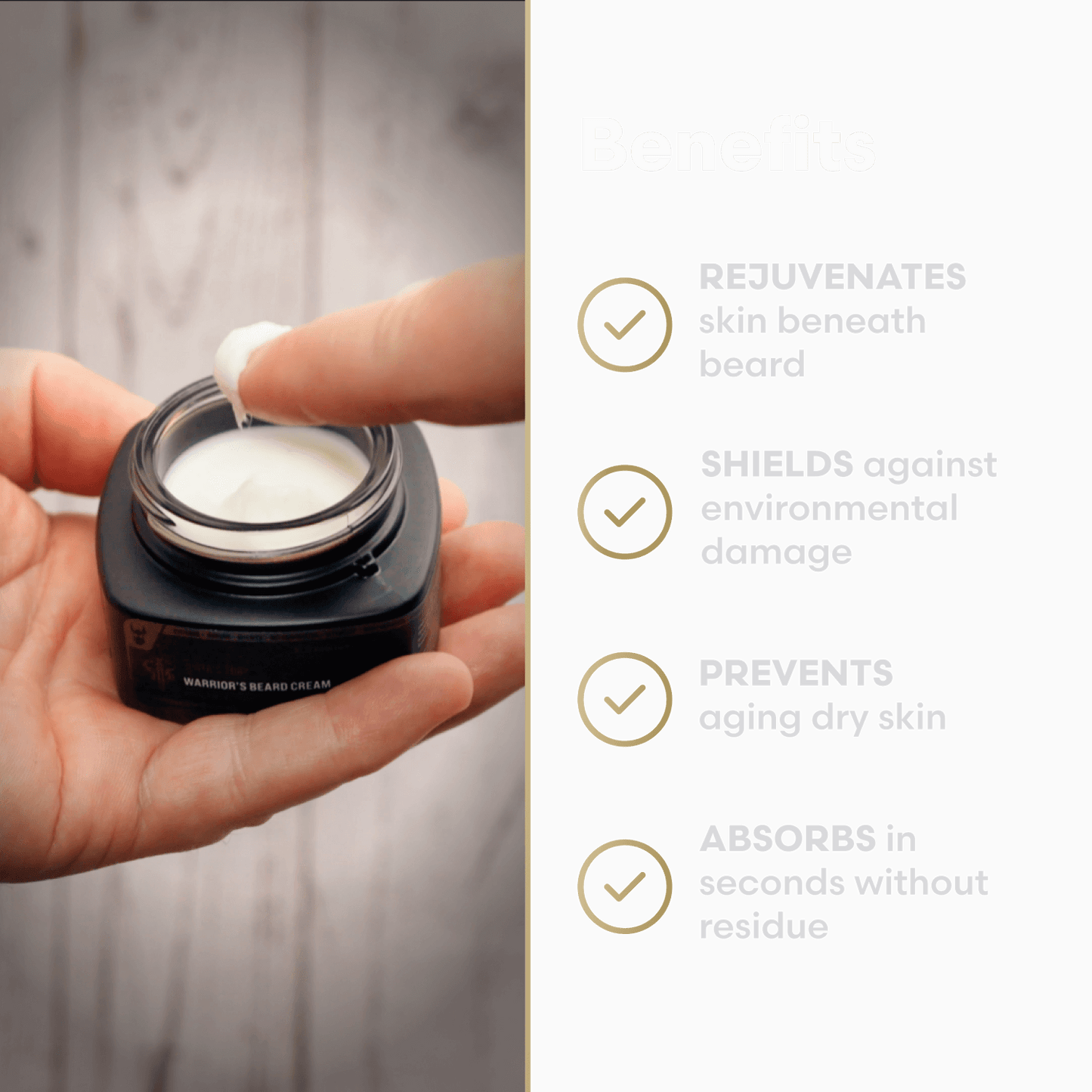 Beard Cream: Defeat Dryness and Itch - Skin Care - Faithful Nutrition