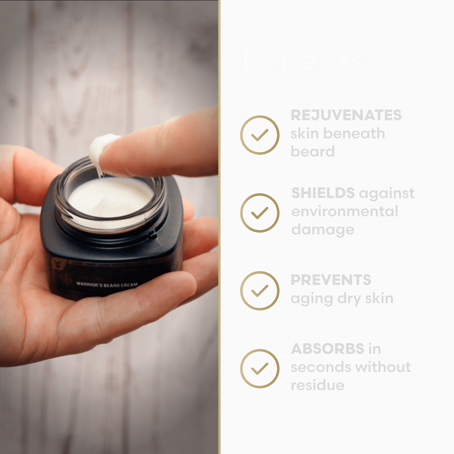 Beard Cream: Defeat Dryness and Itch - Skin Care - Faithful Nutrition