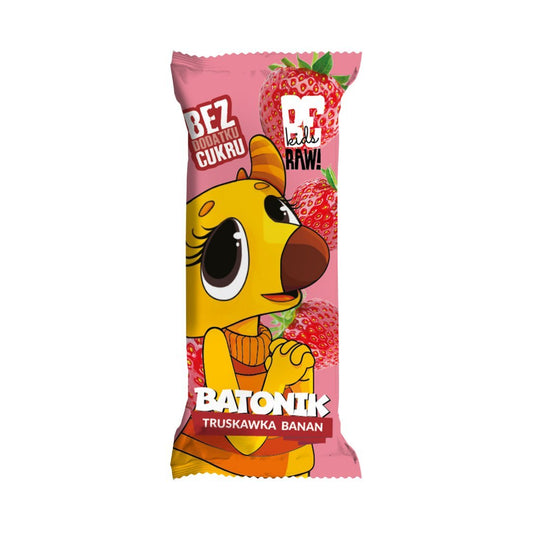 Kids Strawberry - Banana Bar 25g - Snack - Faithful Nutrition