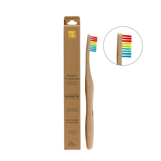 Bamboo Toothbrush Rainbow - Teeth Whitening - Faithful Nutrition