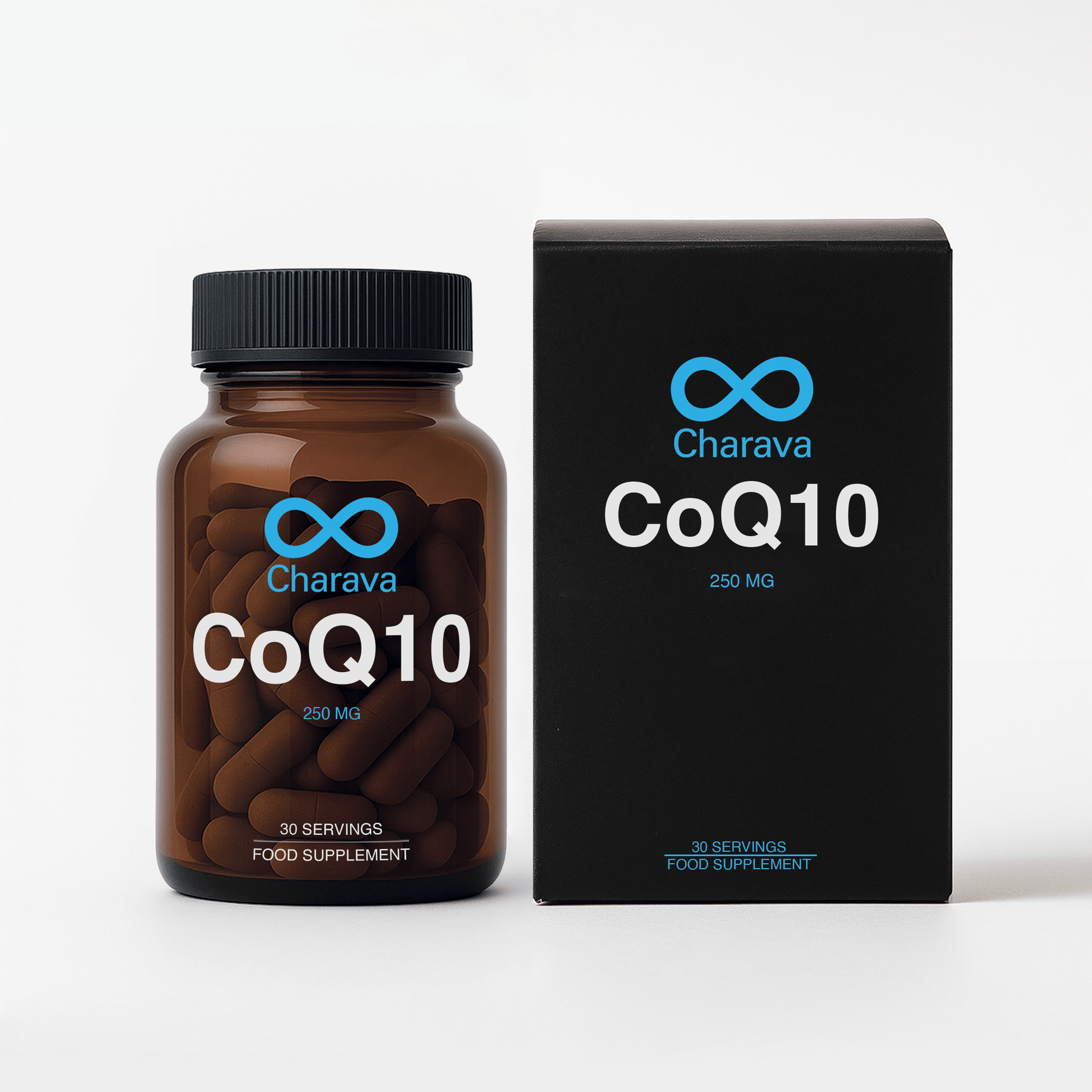 CoQ10 - Ubiquinone Coenzyme Q10 250mg - Vitamins & Supplements - Faithful Nutrition