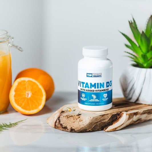The Health Project Vitamin D3 & K2 90 Caps - Wellbeing - Faithful Nutrition